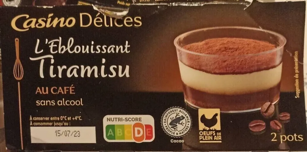 Tiramisu au café