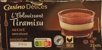 Tiramisu au café