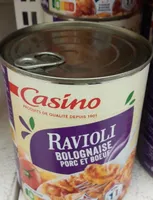 Ravioli bolognaise porc etboeuf