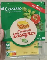 Feuilles de lasagne