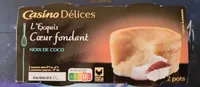 L'exquis cœur fondant noix de coco