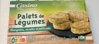 Palets de légumes