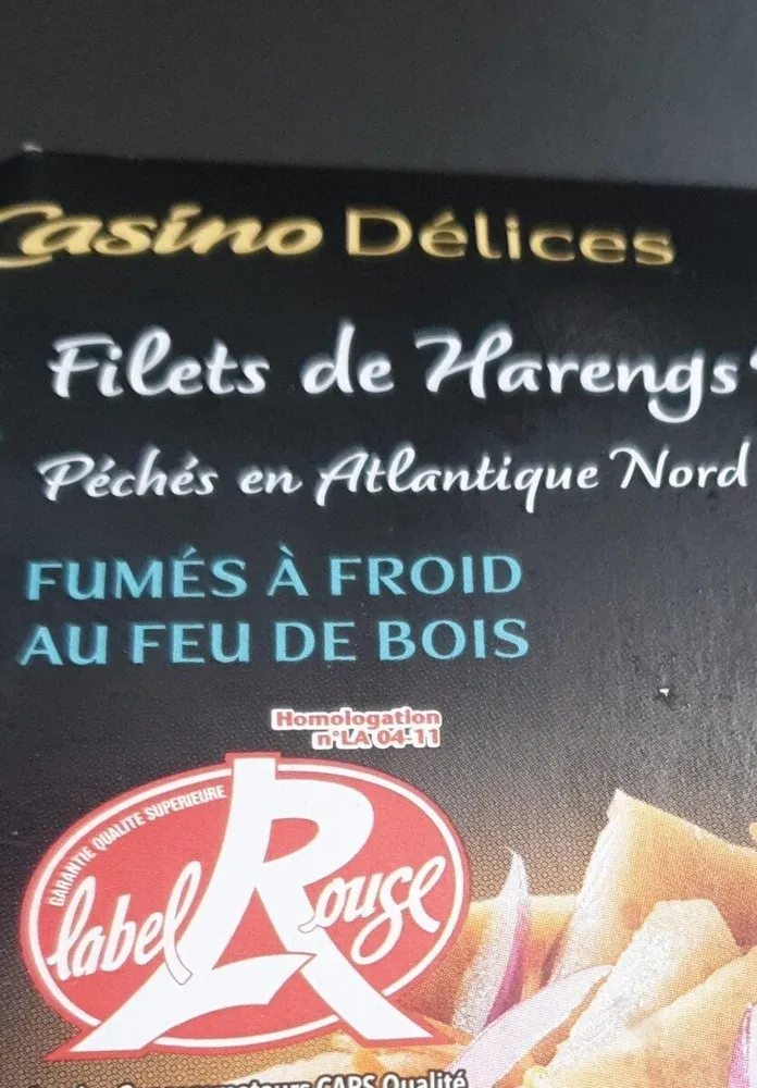 Filets de Harengs fumés