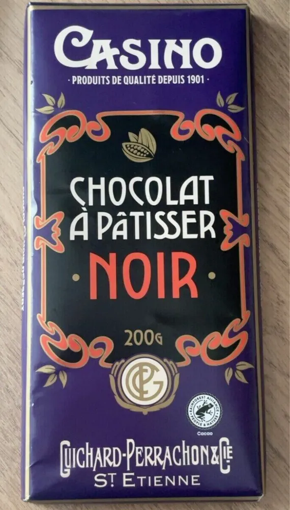 Chocolat noir à pâtisser