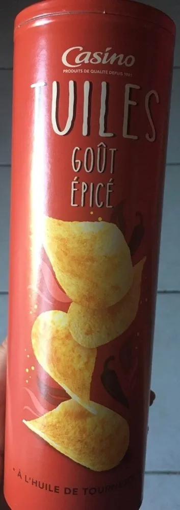 Tuiles goût épicé