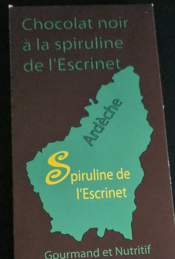 Chocolat noir spiruline