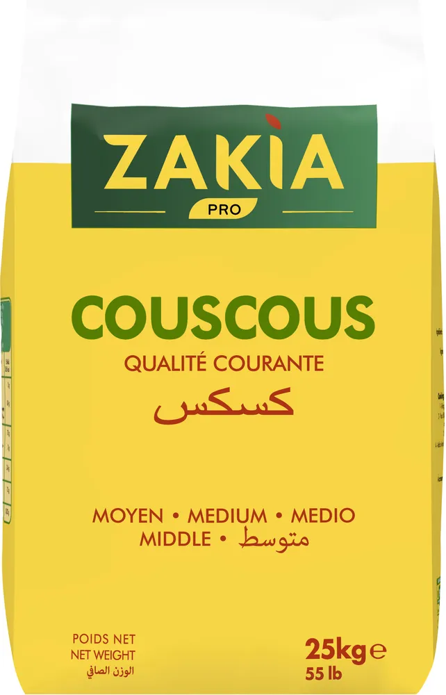 Zakia pro couscous moyen qc 25kg