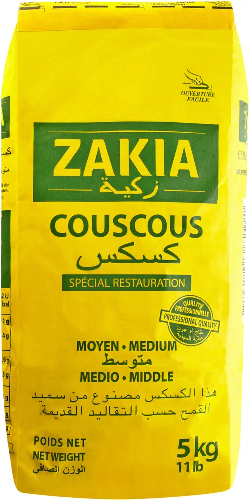 Zakia pro couscous moyen qc 5kg