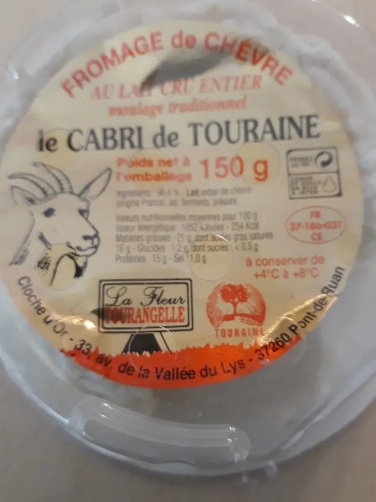 Fromage de chèvre au lait cru entier