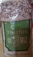 Sélection de 3 riz