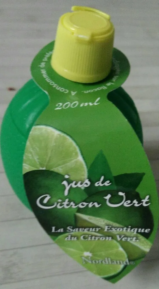 Jus de citron vert