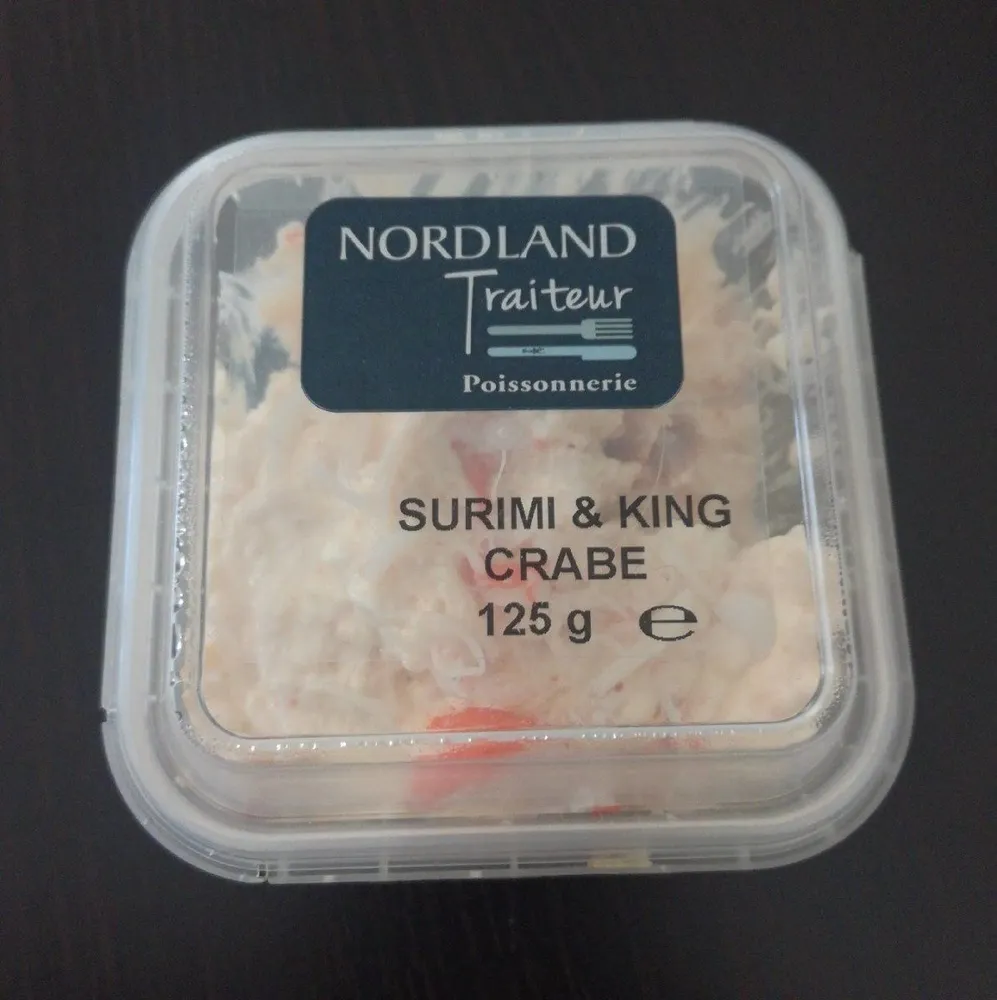 Salade Surimi & King crabe