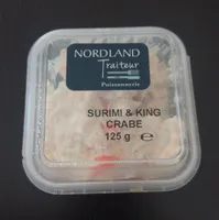 Salade Surimi & King crabe