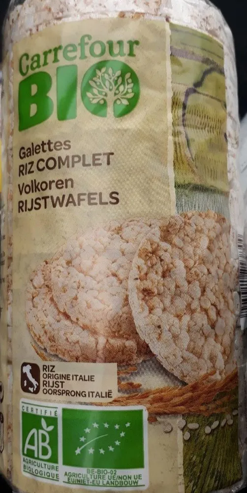 Galettes riz complet