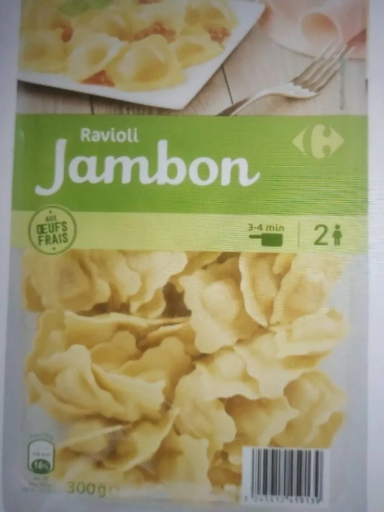 Ravioli jambon