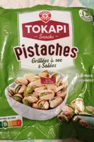 Pistaches grillées à sec et salées
