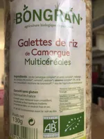 Galettes de riz de Camargue Multicéréales