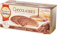 150G Chocoladises Noir Biscuiterie De L'abbaye