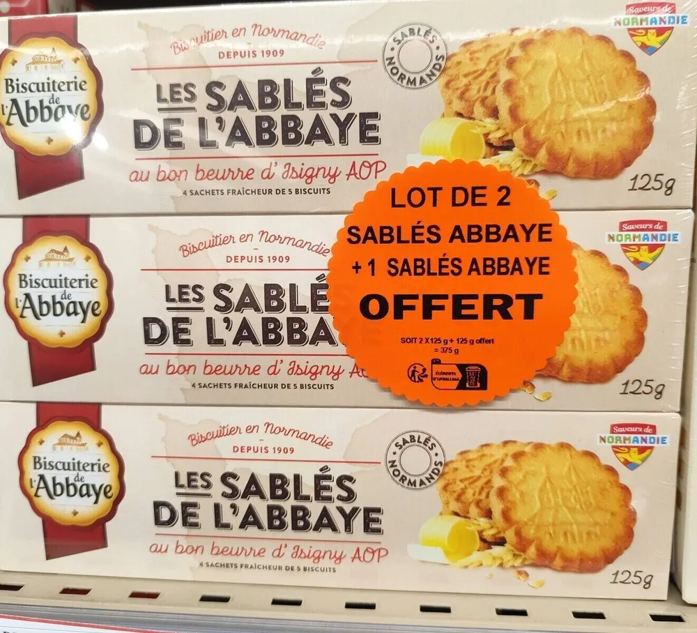 Les Sablés de l'Abbaye