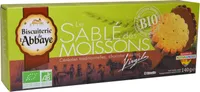 Les Sablés des Moissons céréales traditionnelles, chocolat au lait