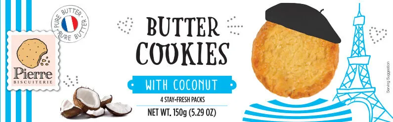 Palets Croquant Noix de coco