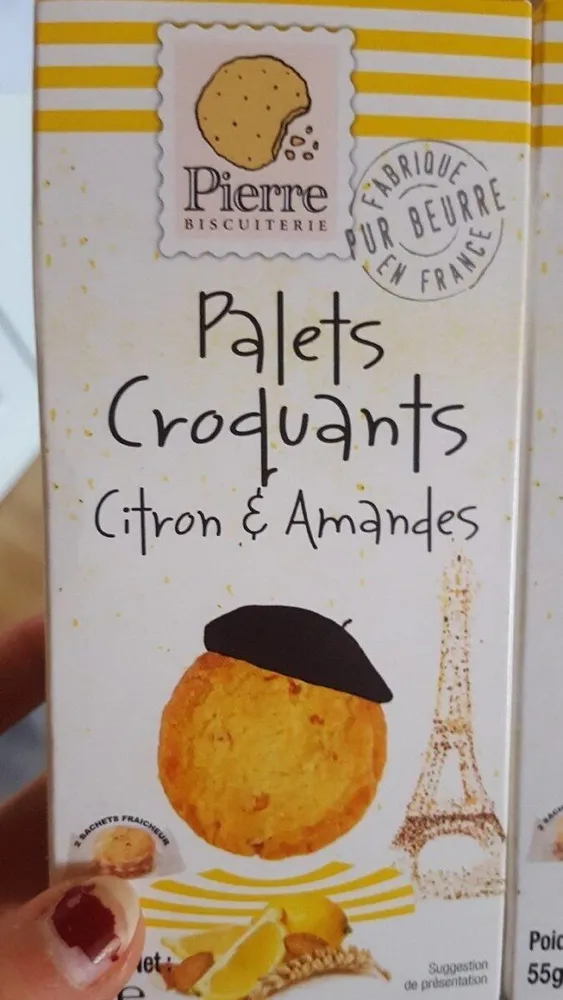 Parlets croquants citron et amander
