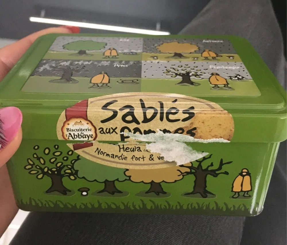 Sablés aux pommes