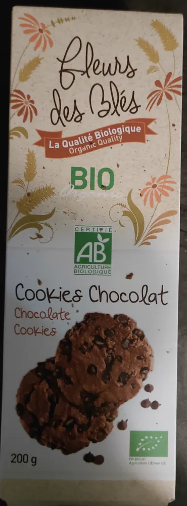 Fleurs des blés bio cookies chocolat