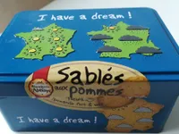 Sablés aux pommes au beurre et à la crème fraîche d'Isigny AOP