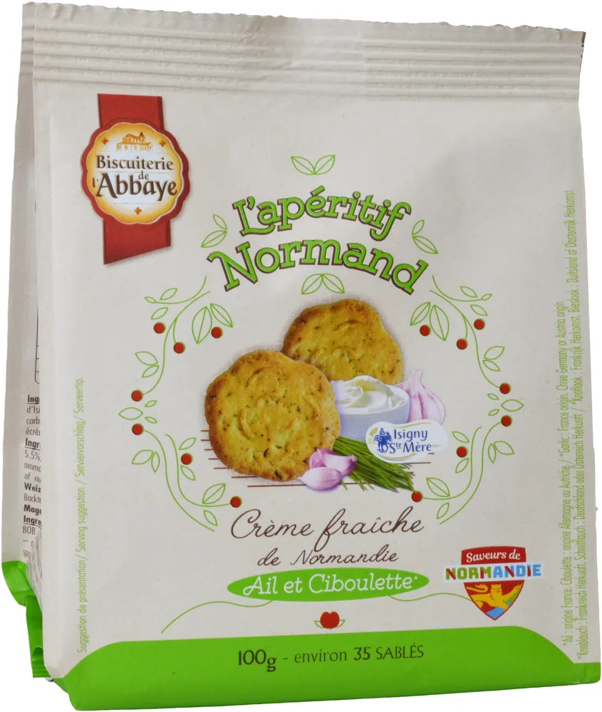 L'apéritif Normand Creme Fraiche Ail Ciboulette
