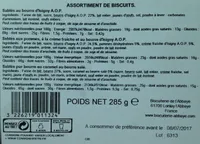 Assortiment de biscuits