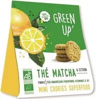 Mini cookies superfood thé matcha & citron