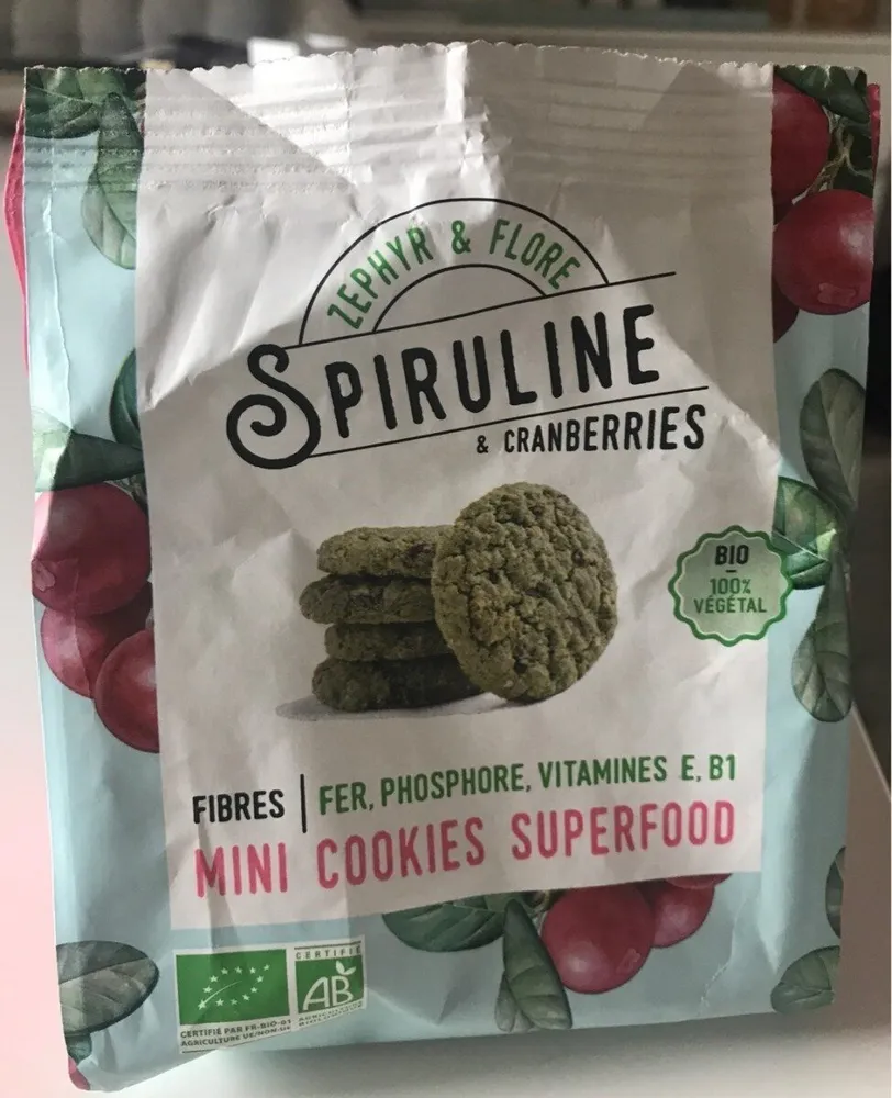 Mini cookies superfood