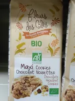 Maxi cookies chocolat noisettes