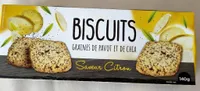 Biscuits graines de pavot et de chia