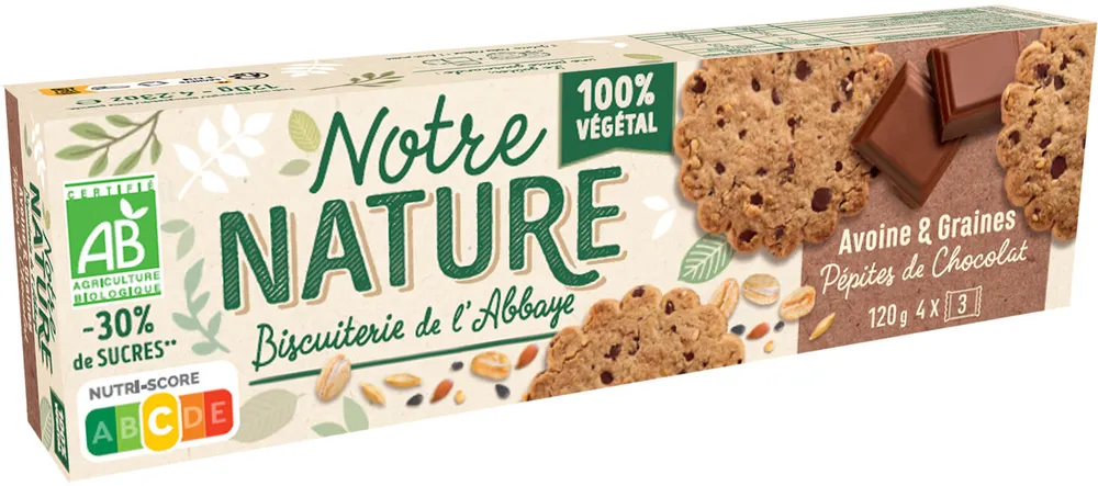Notre Nature Avoine & Graines Pépites de chocolat