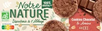 Notre Nature Cookies Chocolat et Avoine
