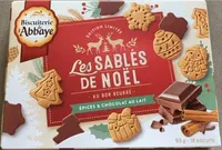 Les SABLÉS DE NOËL AU BON BEURRE ÉPICES & CHOCOLAT AU LAIT