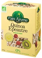 Pain Azyme Quinoa Epeautre biologique Paul Heumann