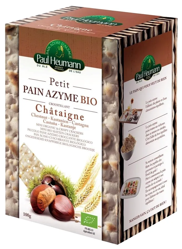 Petit Pain Azyme bio Châtaigne