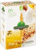 Pain Azyme CROUSTIA Son&Farine Complète Paul Heumann