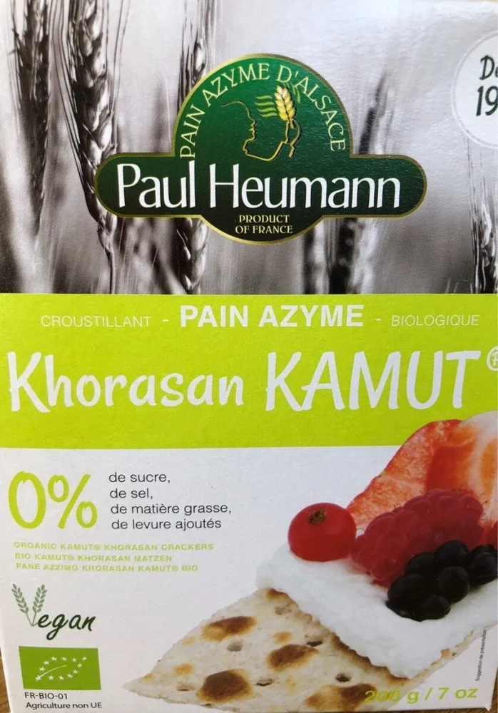 Pain Azyme Khorasan Kamut