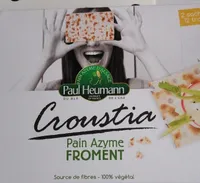 Pain azyme froment