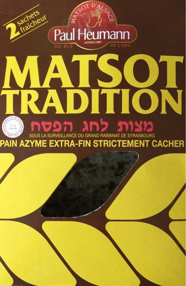 Matsot tradition d'Alsace
