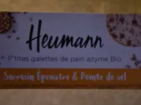 P'tites galettes de pain azyme bio