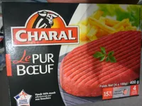 Le Steak Haché Pur Bœuf 15% MG surgelé