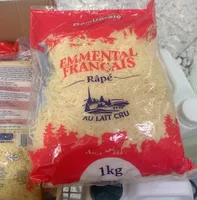 Emmental français rapé au lait cru