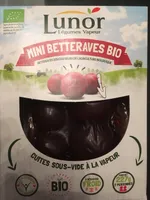 Mini betteraves bio lunor