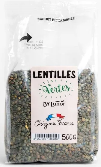 Lentilles vertes