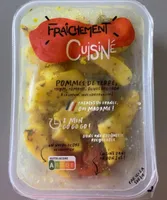 Pommes de terre, thym, tomates, olives et citron
